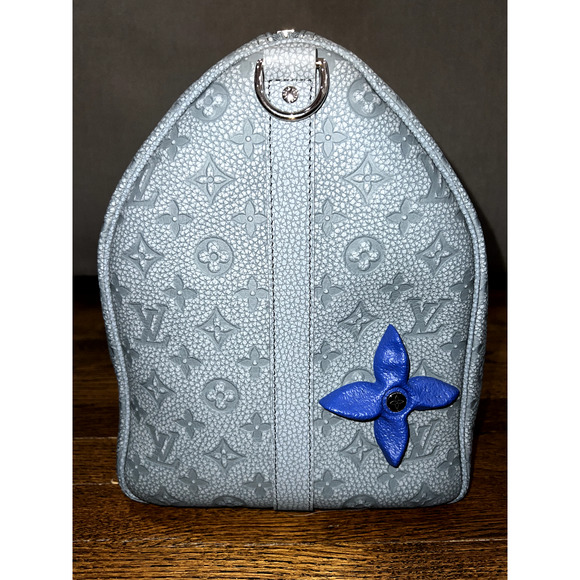 Louis Vuitton Keepall Bandouliere 50 Rock Climbing Taurillon Weekend Travel Bag - Picture 5 of 12